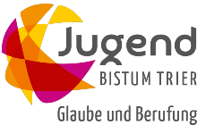 Das Logo der Jugend im Bistum Trier - ergänzt um den Text Glaube und Berufung